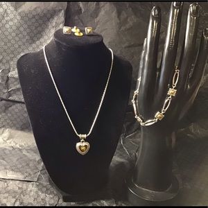 Beautiful Brighton set (necklace, bracelet, ear.)